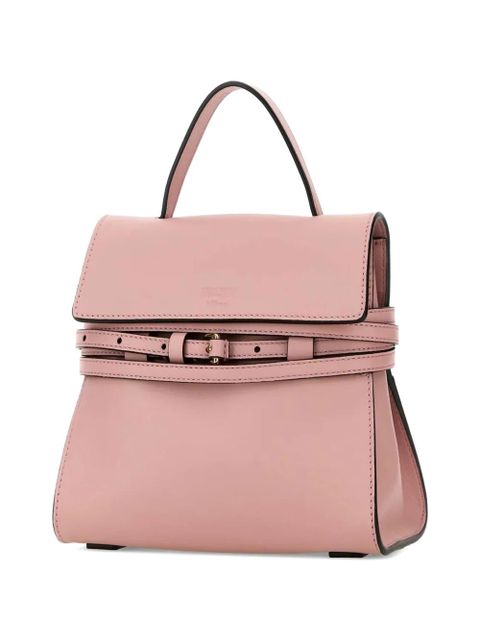 Moschino top handle belted mini bag - Pink