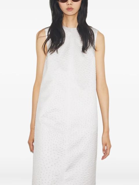 Tory Burch sleeveless midi dress - White