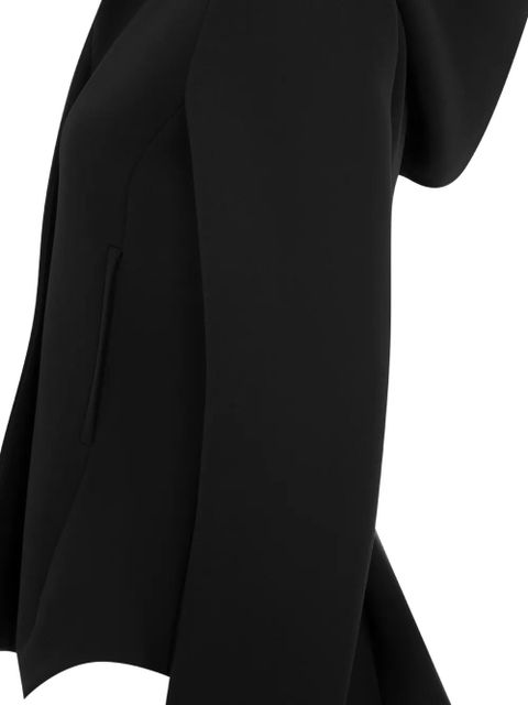 KHAITE hooded buttoned jacket - Black