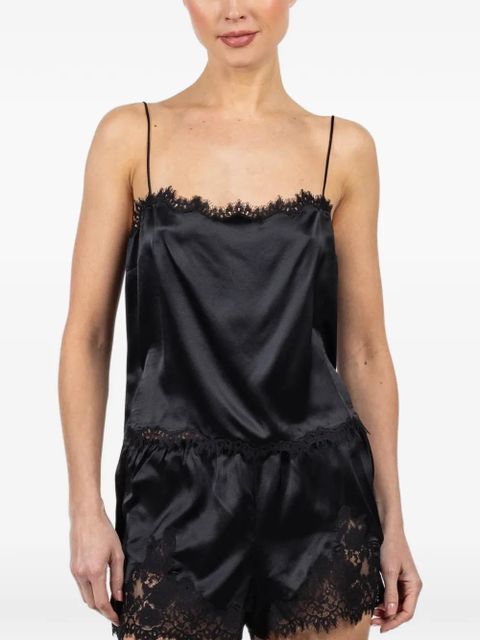 DÔEN Loure lace top - Black