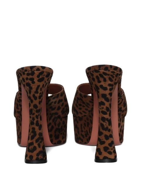 Amina Muaddi Dalida sandals - Brown - zdjęcie produktu nr 2