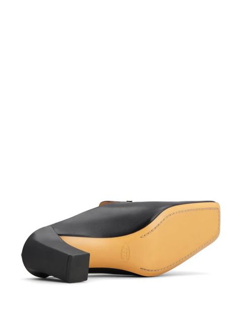 Tod's 71mm Cuoio mules - Black