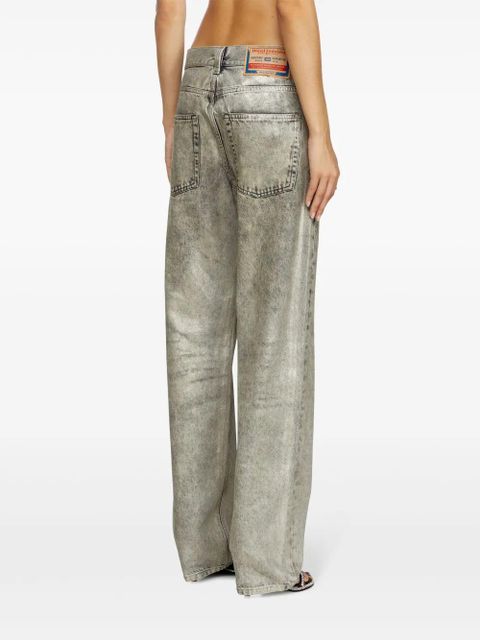 Diesel 1988 D-ARK-S7 wide-leg jeans - Grey
