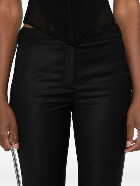 Blumarine welt-pockets straight trousers - Black