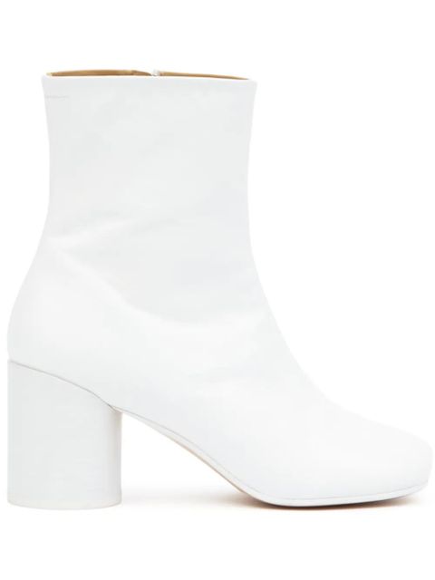 MM6 Maison Margiela 70mm Anatomic ankle Boots - White - zdjęcie produktu nr 1
