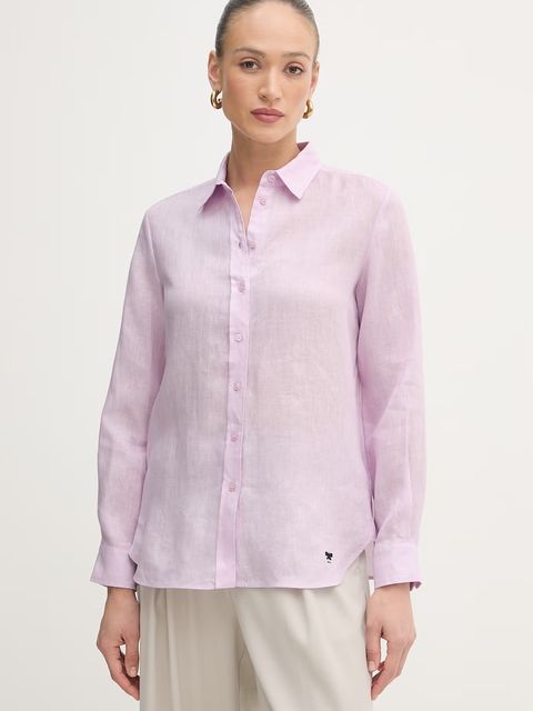 Weekend Max Mara koszula damska lniana WERNER - zdjęcie produktu nr 2
