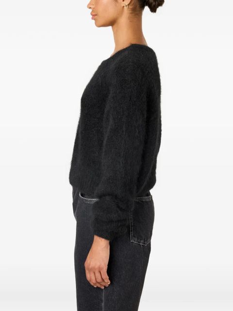 American Vintage Niby long-sleeve sweater - Black