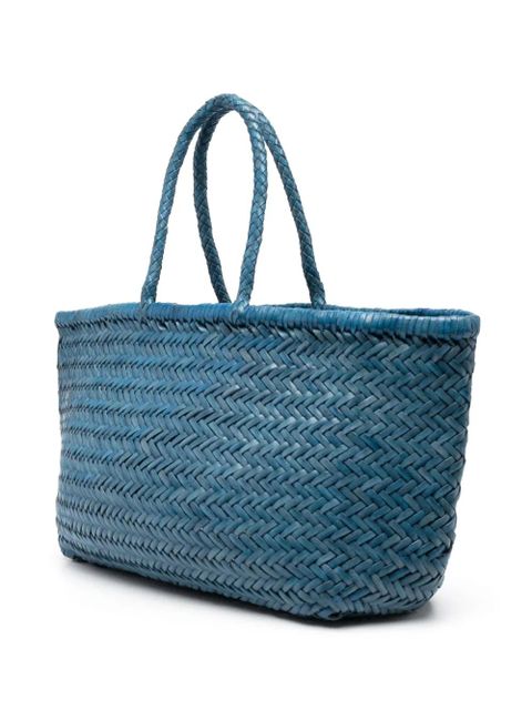DRAGON DIFFUSION Triple Jump interwoven-design tote bag - Blue
