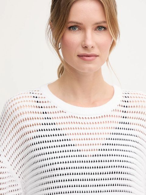 Marc Aurel t-shirt damski kolor biały 8957-8000-82062