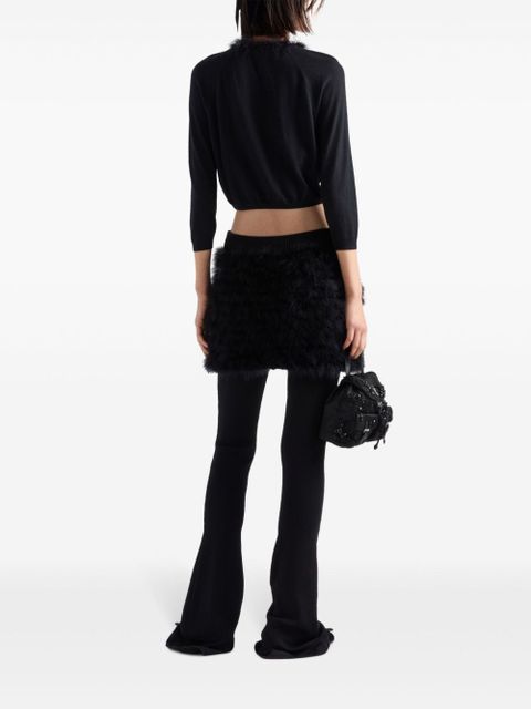 Prada cashmere cardigan - Black