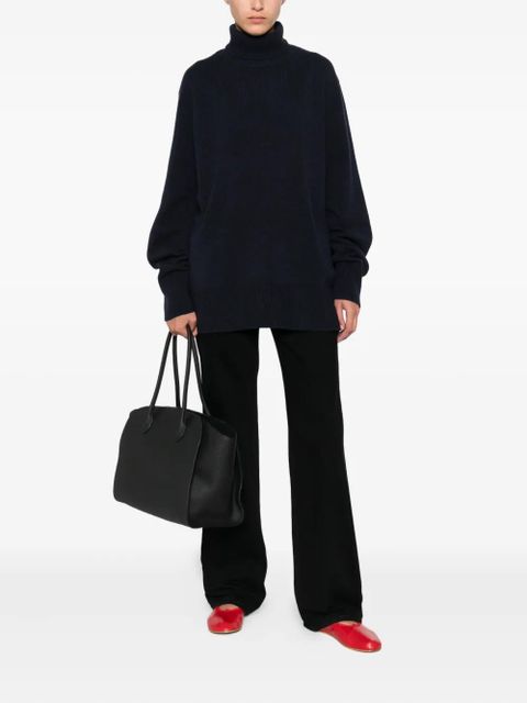 The Row Carlyl five-pocket jeans - Black