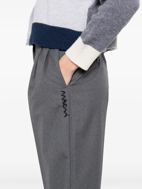 Marni virgin wool trousers - Grey