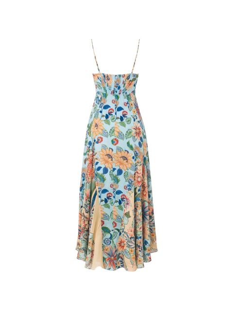 FARM Rio Delhi floral sleeveless maxi dress - Blue - zdjęcie produktu nr 2