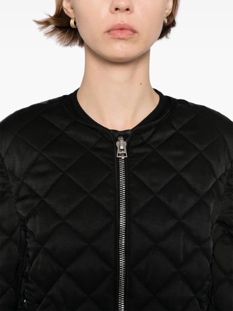 TOM FORD zip-up puffer jacket - Black