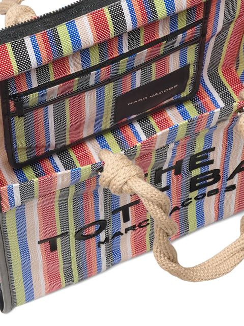 Marc Jacobs The Large Stripe Mesh Rope tote bag - Red