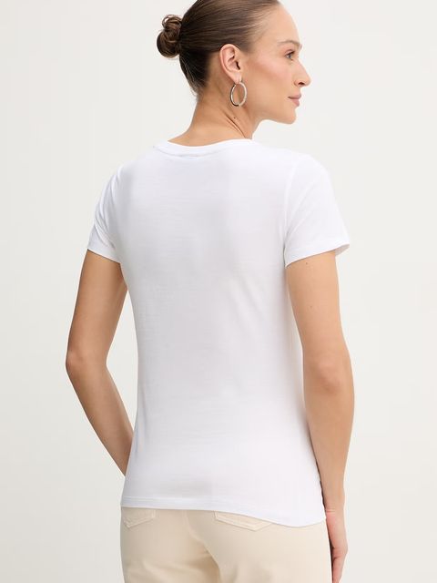 Armani Exchange t-shirt bawełniany - zdjęcie produktu nr 2