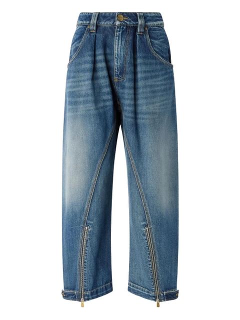PINKO zip-detail jeans - Blue - zdjęcie produktu nr 1