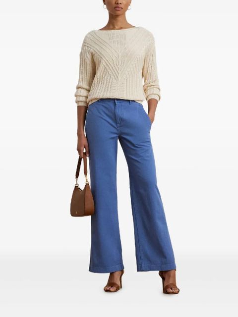 Lauren Ralph Lauren four-pocket cotton jeans - Blue