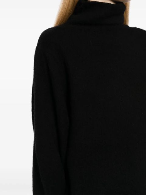 ZIMMERMANN Lyrical brushed wool blend jumper - Black