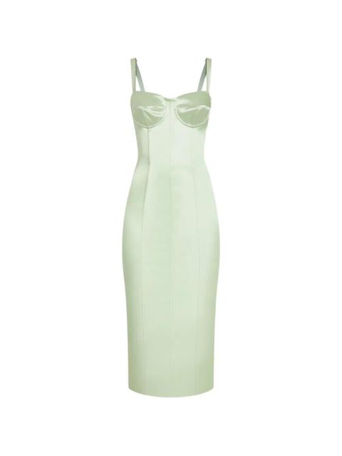 Dolce & Gabbana bustier-style dress - Green - zdjęcie produktu nr 1