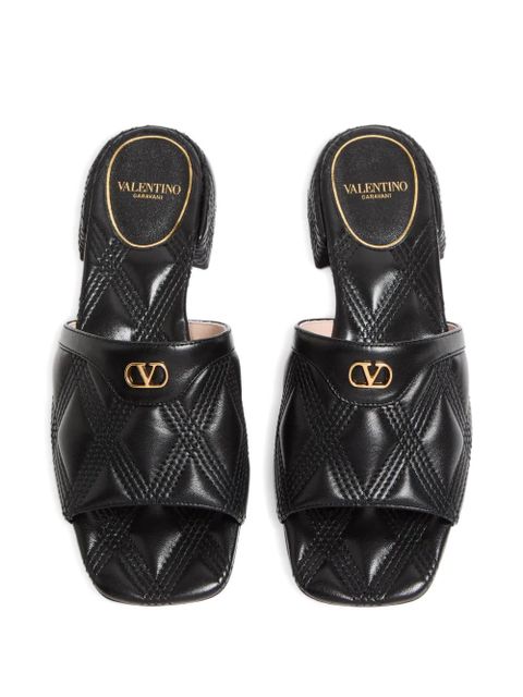 Valentino Garavani 20mm Quiltie 67 sandals - Black