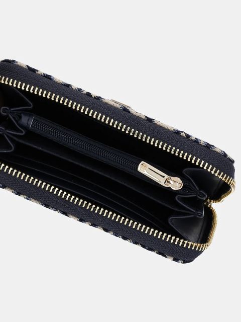 Tommy Hilfiger portfel damski kolor granatowy AW0AW17479