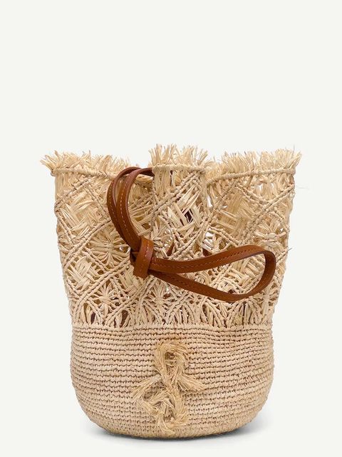 RUSLAN BAGINSKIY torebka damska pleciona The HatBag - zdjęcie produktu nr 1