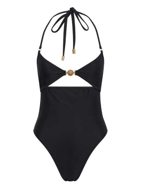 Marine Serre jersey swimsuit - Black - zdjęcie produktu nr 2