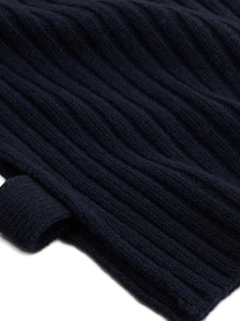 SANDRO hooded buttoned scarf - Blue - zdjęcie produktu nr 2