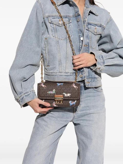 Michael Kors Tribeca horse-print crossbody bag - Brown - zdjęcie produktu nr 2