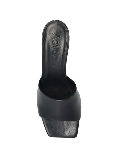 Aeyde 75mm Jessie mules - Black