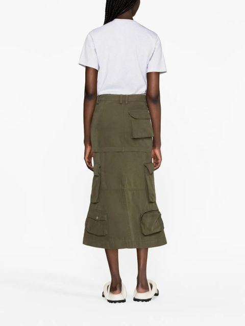 Coperni logo-print cotton T-shirt - Grey