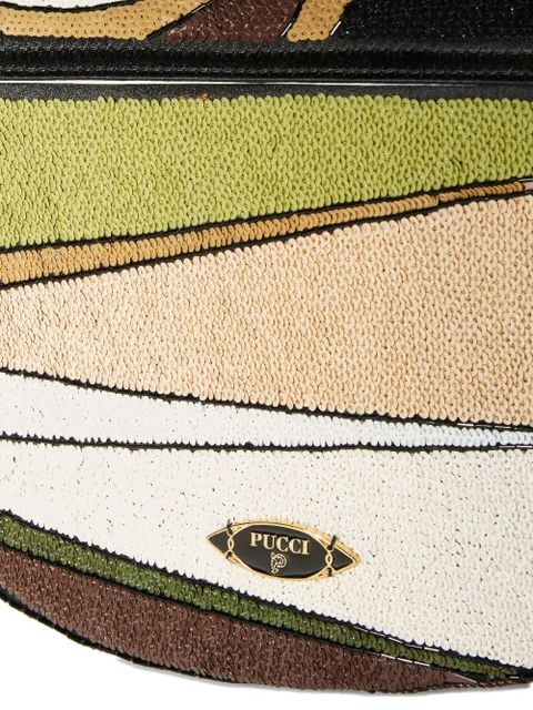 PUCCI sequin embellished sparkles tote bag - Green - zdjęcie produktu nr 2