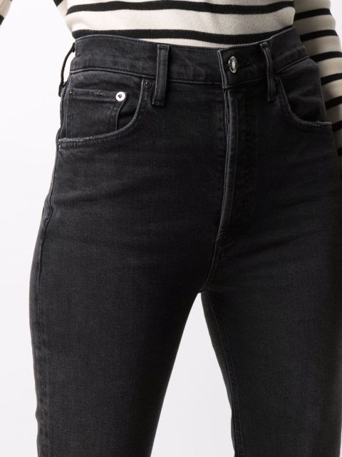 AGOLDE high-waisted straight-leg jeans - Black - zdjęcie produktu nr 2