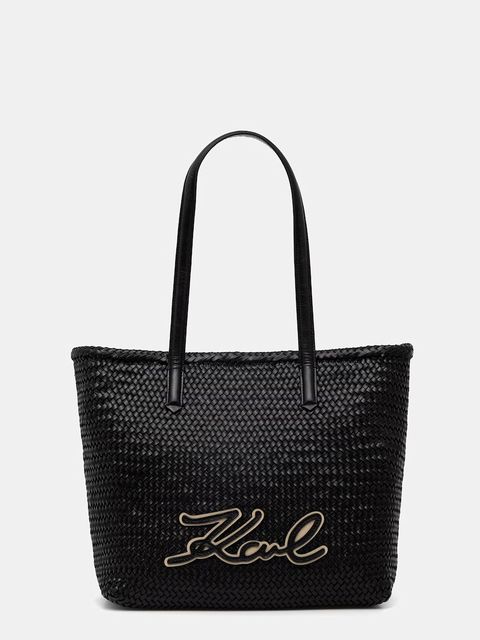 Karl Lagerfeld torebka shopper damska skórzana K/SIGNATURE - zdjęcie produktu nr 1