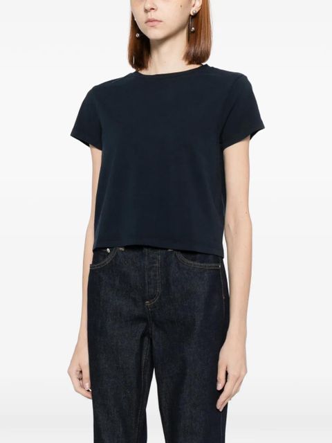 AGOLDE Adine shrunken T-shirt - Blue