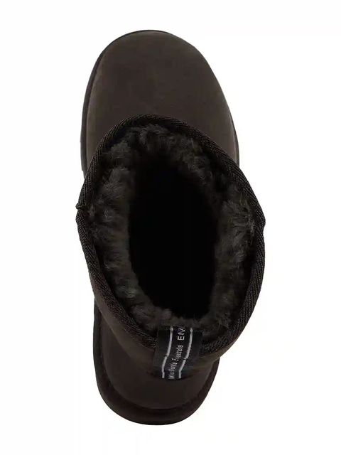 Emu Australia śniegowce zamszowe Sharky Mini kolor zielony W12434