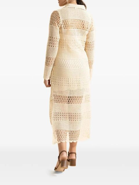 ZIMMERMANN Wanderlust crochet sun dress - Neutrals