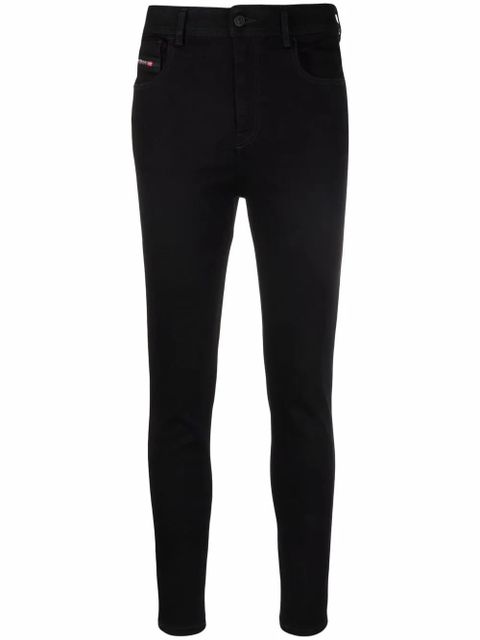 Diesel 1984 Slandy-High 069EF skinny jeans - Black - zdjęcie produktu nr 1