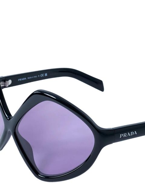 Prada oversized-frame sunglasses - Black