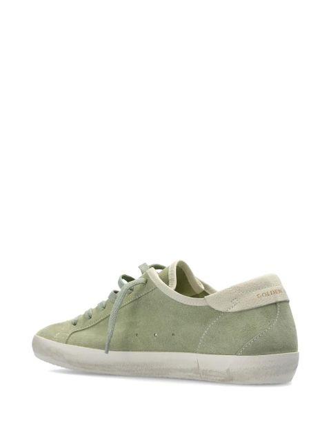 Golden Goose Super-Star suede sneakers - Green