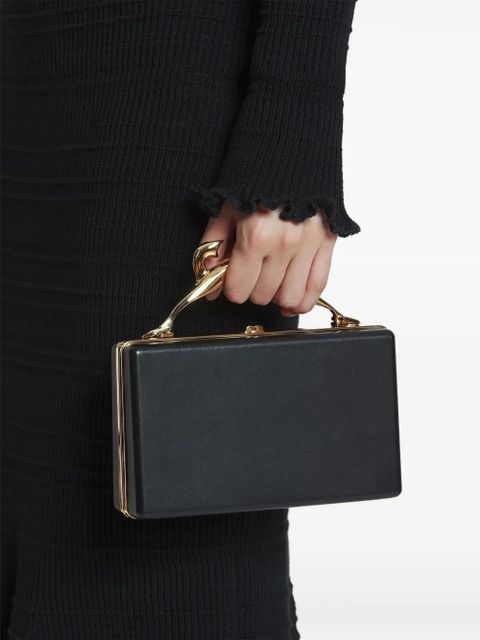 Lanvin Cat-handle clutch bag - Black - zdjęcie produktu nr 2