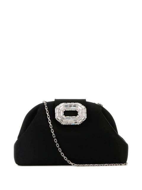 Amina Muaddi Camelia clutch bag - Black - zdjęcie produktu nr 1