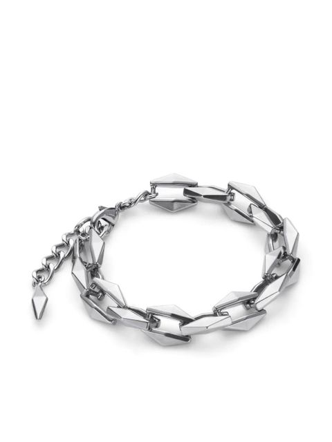 Jimmy Choo stud-design chain bracelet - Silver