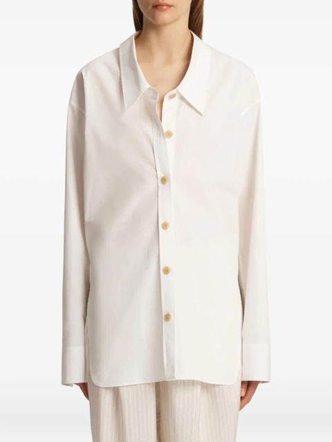 KHAITE Herschel buttoned shirt - White