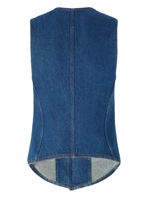 PINKO denim waistcoat - Blue - zdjęcie produktu nr 2