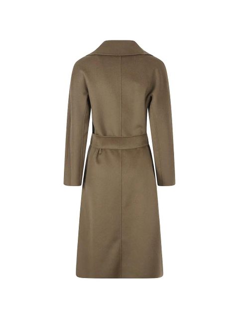 Max Mara lapel belted coat - Brown - zdjęcie produktu nr 2