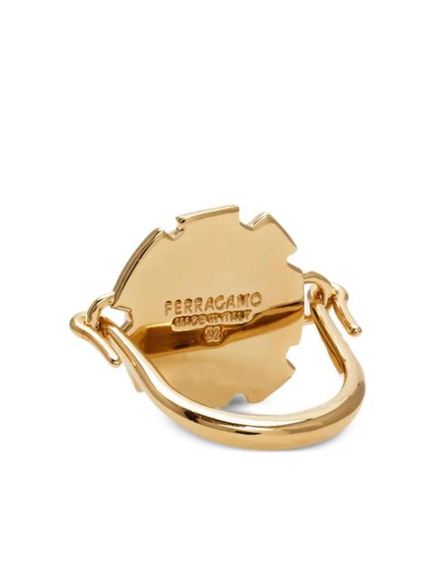 Ferragamo flower-detail ring - Gold