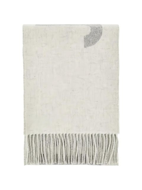 Jacquemus fringed scarf - Neutrals - zdjęcie produktu nr 1
