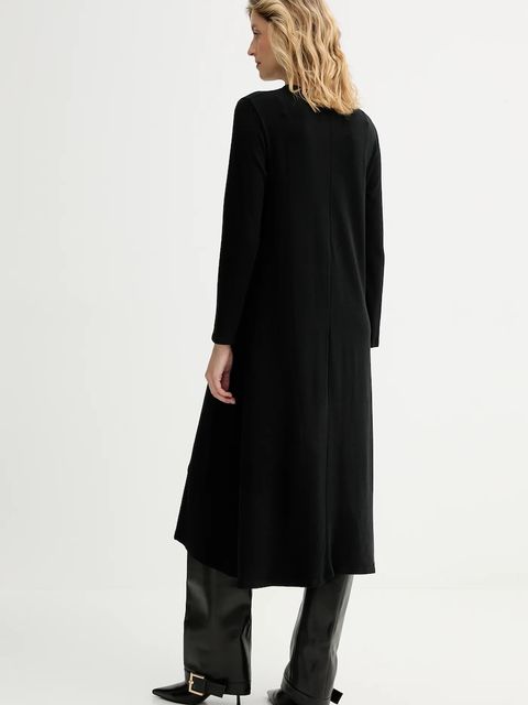 Answear.LAB sukienka kolor czarny mini rozkloszowana